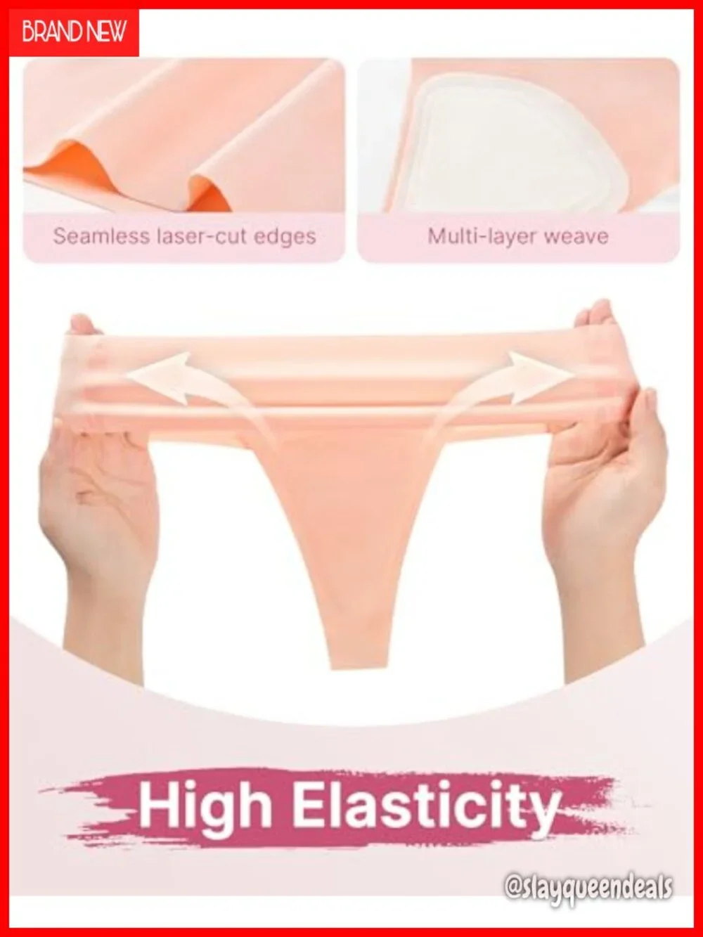 N/A seamless thongs